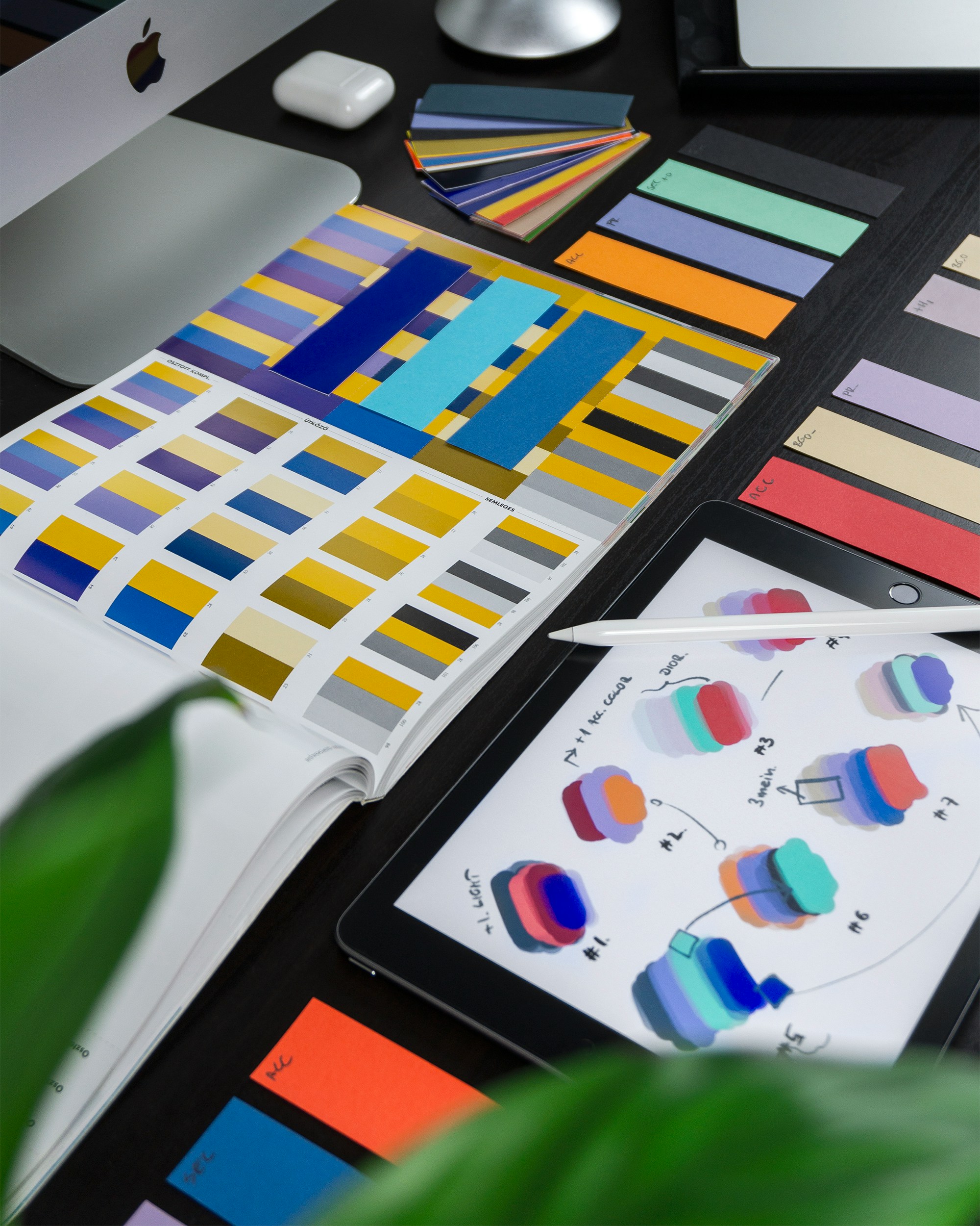 Planering av designelement, hemsida och visuell identitet